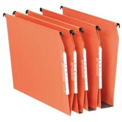Dossier suspendu Armoire Kraft - Agrafage - Fond 50mm - (par 25)