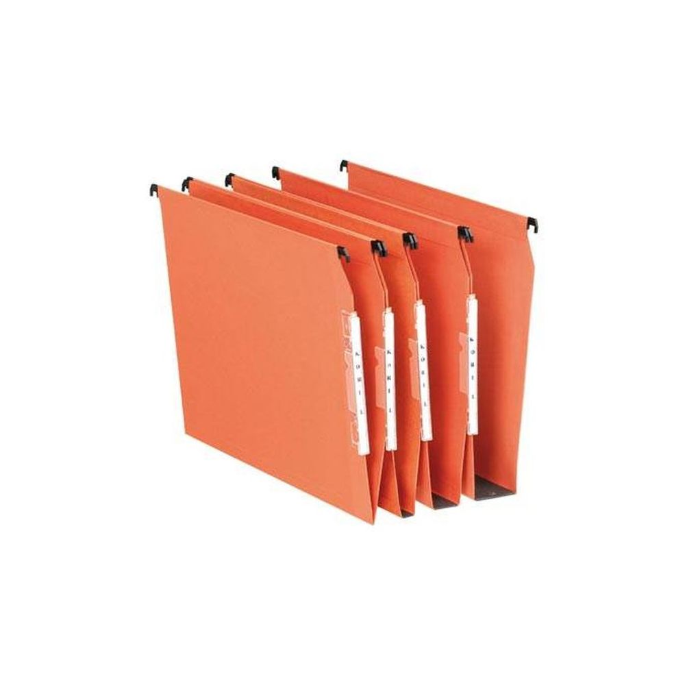 Dossier suspendu Armoire Kraft - Agrafage - Fond 50mm - (par 25)