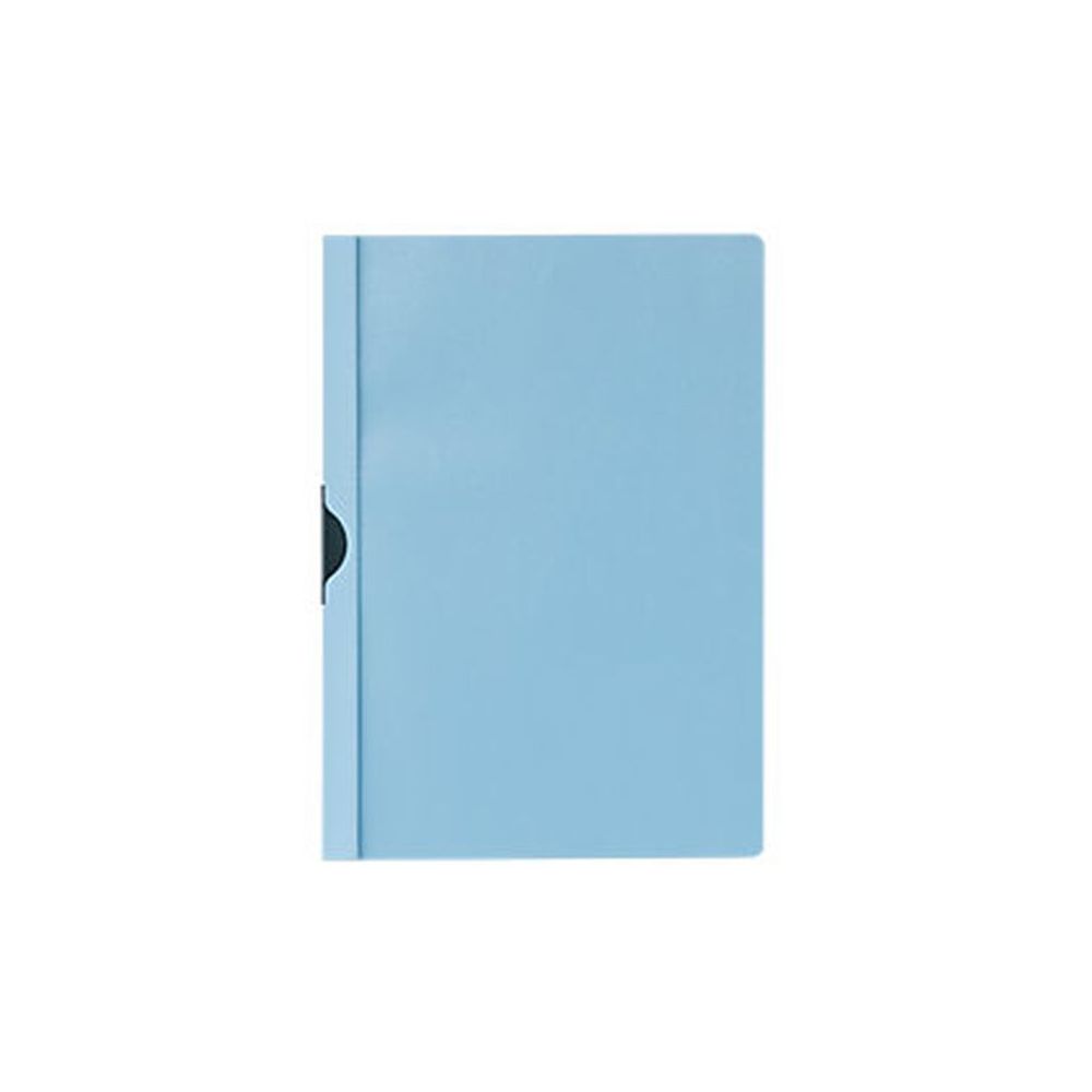 Chemise a clip en plastique - format A4 - 6mm - (unité) - BLEU FONCE