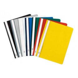 Chemise a lamelle en plast. EXACOMPTA Dessus transp. A4  ROUGE unité