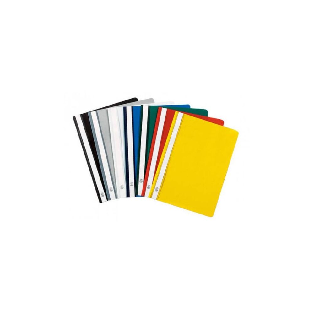 Chemise a lamelle en plast. EXACOMPTA Dessus transp. A4  ROUGE unité