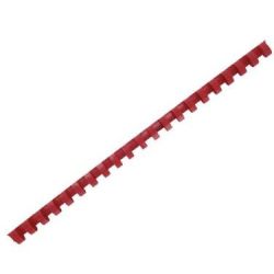 Reliure ann. plast. A4 - 12mm / 80f - ROUGE - Par 100