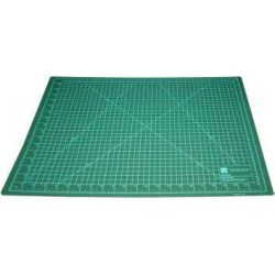 Plaque à découper 90 x 60cm - Quadrillage -Ep : 3mm - VERTE