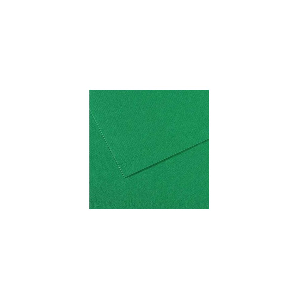 Feuille dessin 50x65cm 160g VERT BILLARD (la feuille) CLAIREFONTAIN