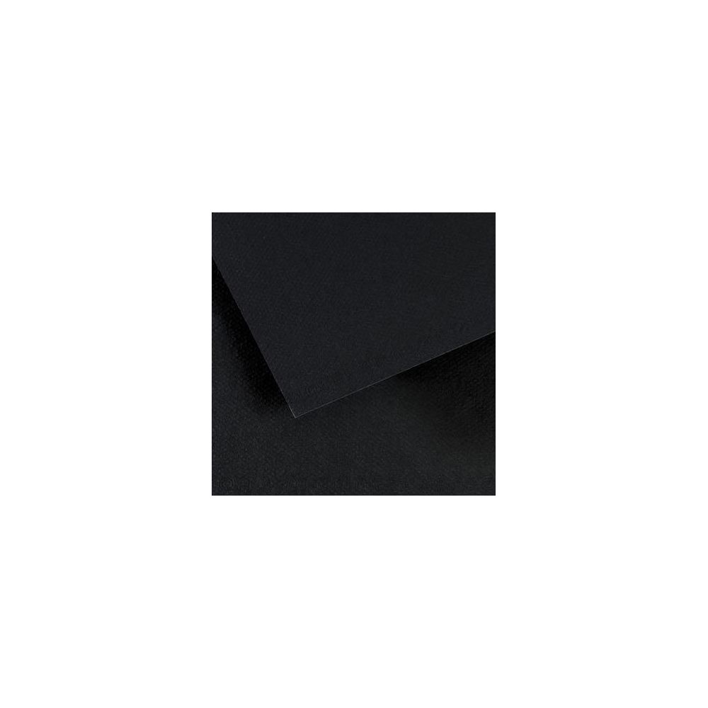 Feuille dessin 50x65cm 160g NOIR (la feuille) CLAIREFONTAINE