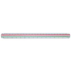 Kutchs triangulaire en Plastique - 30cm - Echelle 1/20 a 1/125ème