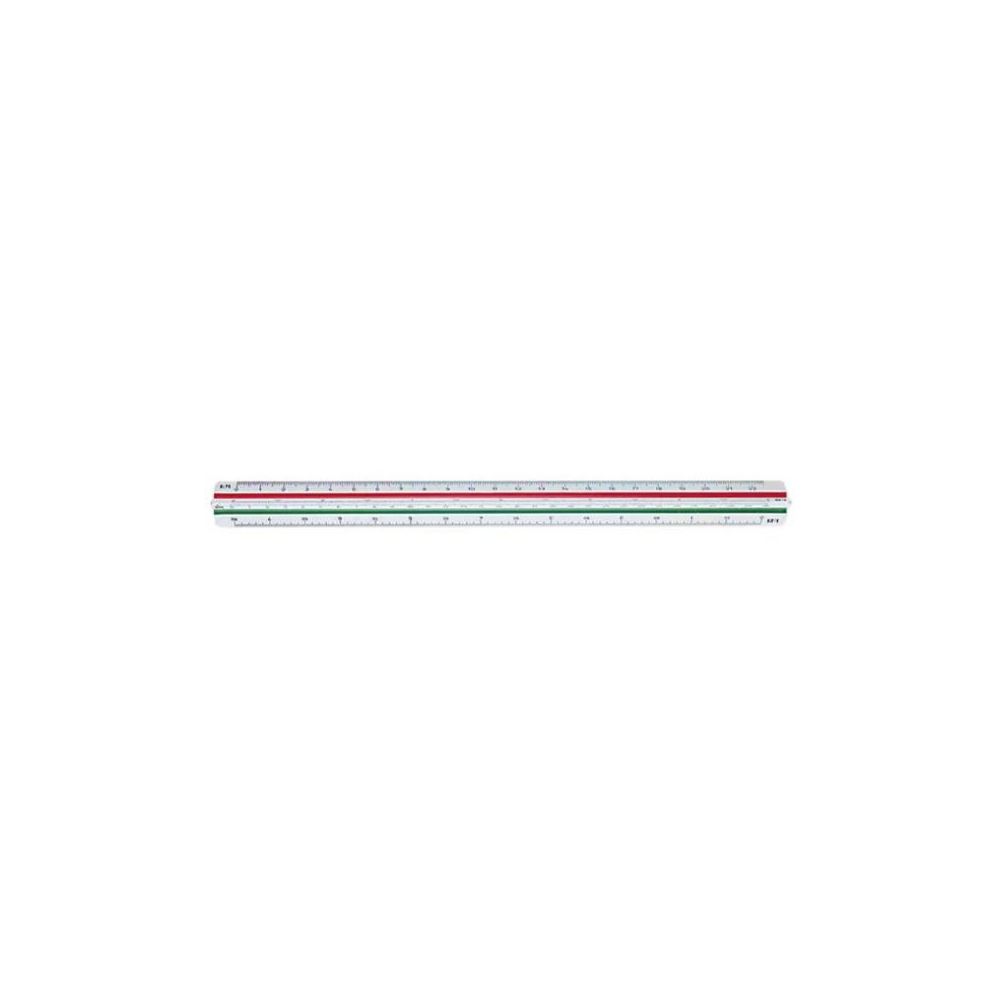 Kutchs triangulaire en Plastique - 30cm - Echelle 1/20 a 1/125ème