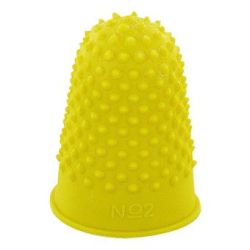 Doigtier caoutchouc - diamètre 20/24mm - N°2 (sachet de 12) 