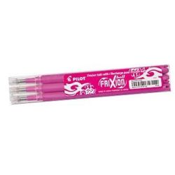 Recharge Roller PILOT Frixion Ball 0,7mm - (par 3) - ROSE**