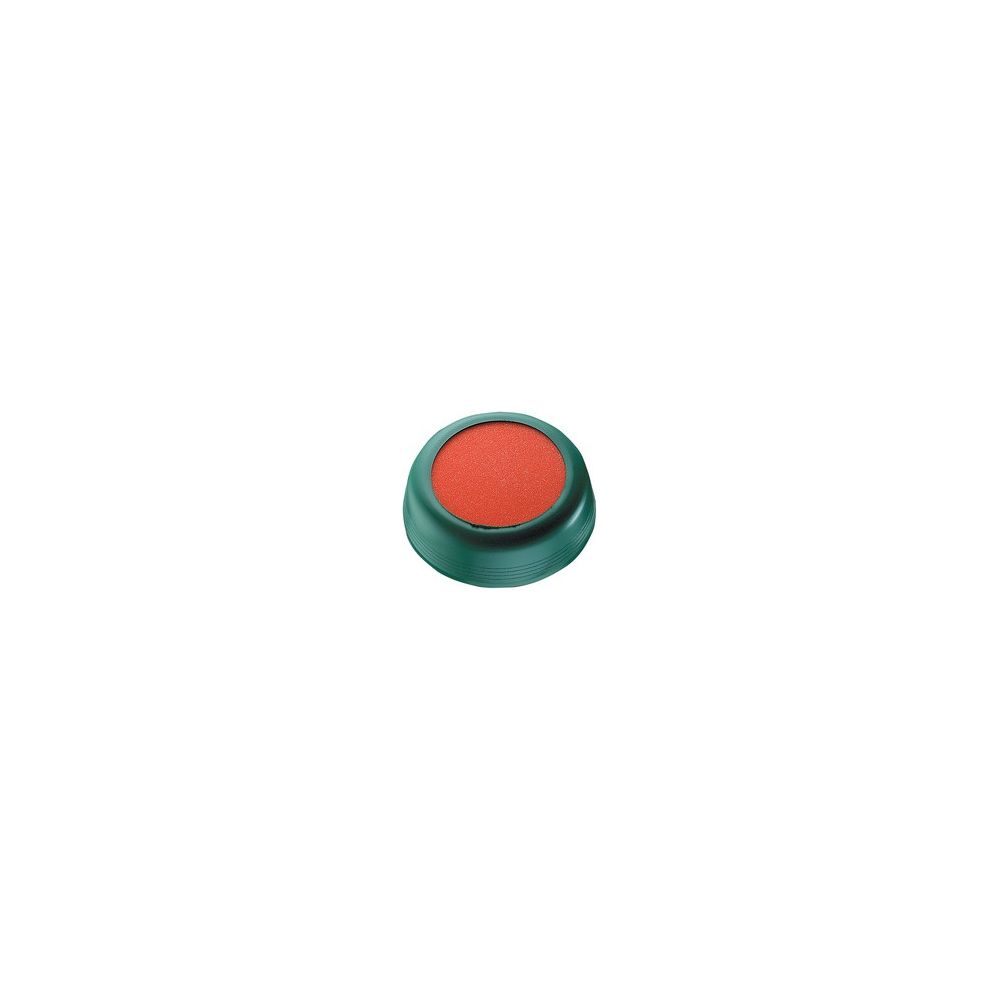 Mouilleur de bureau - diamètre 8,5cm (vert & éponge orange)