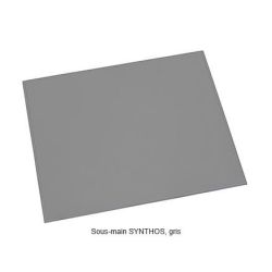 Sous-Main en PVC - Antidérapant - 52 x 65 cm - GRIS