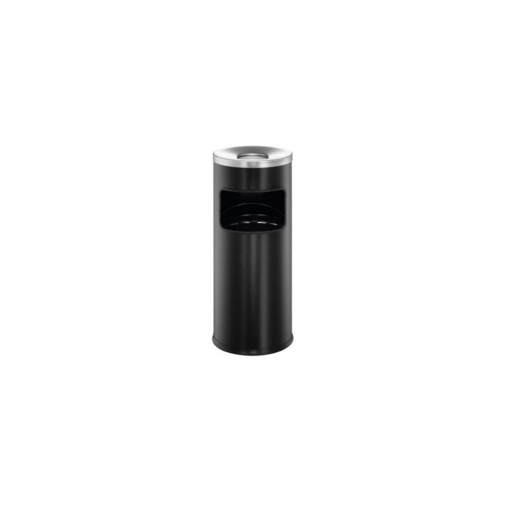Cendrier corbeille DURABLE - 17 litres - 63 cm x 25 cm - NOIR