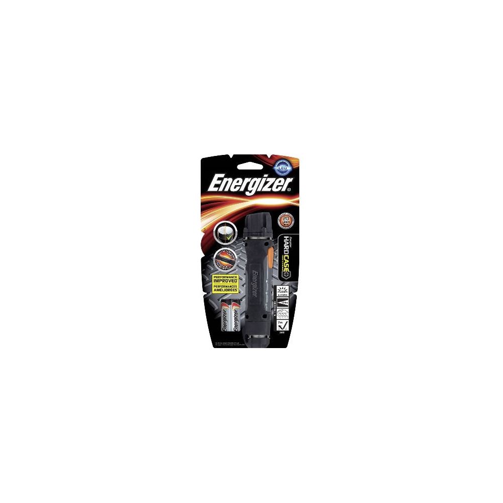 Lampe torche à LED ENERGIZER Hardcase Pro - 2AA Noir/Gris NSFP