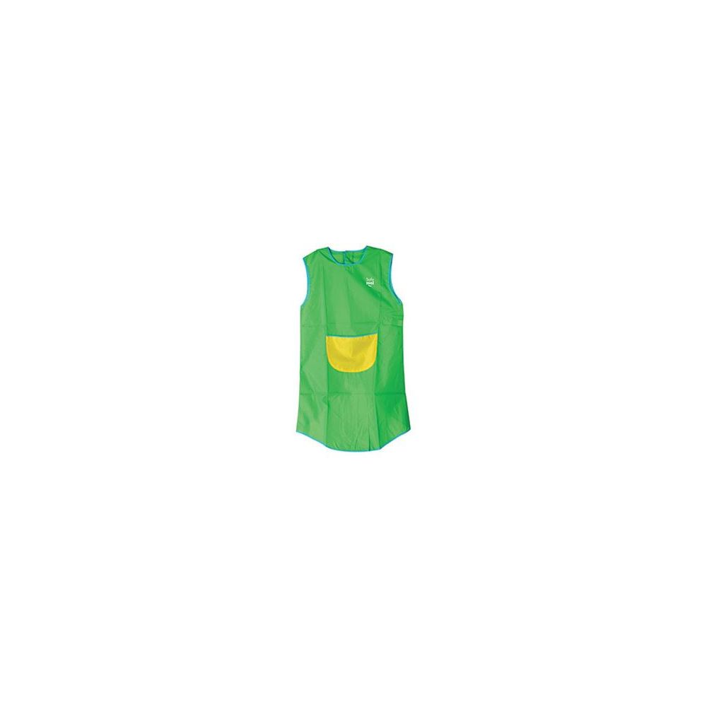 Tablier à peinture / chasuble - Poche ventrale - VERT Adulte