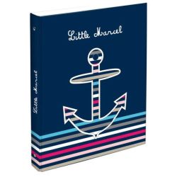 Classeur 4 anneaux A4 PVC 40mm - LITTLE MARCEL