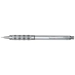 Porte mines PENTEL Graphgear 1000 - Rétractable - 0.5mm - GRIS METAL