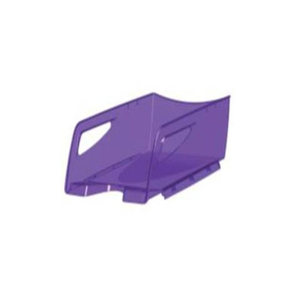Corbeille courrier Maxi CEPPRO 220 - H11cm - avec poignée VIOLET TR.
