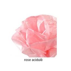 Papier soie en rouleau CANSON 20g - 0.5 x 5m - ROSE ACIDULE