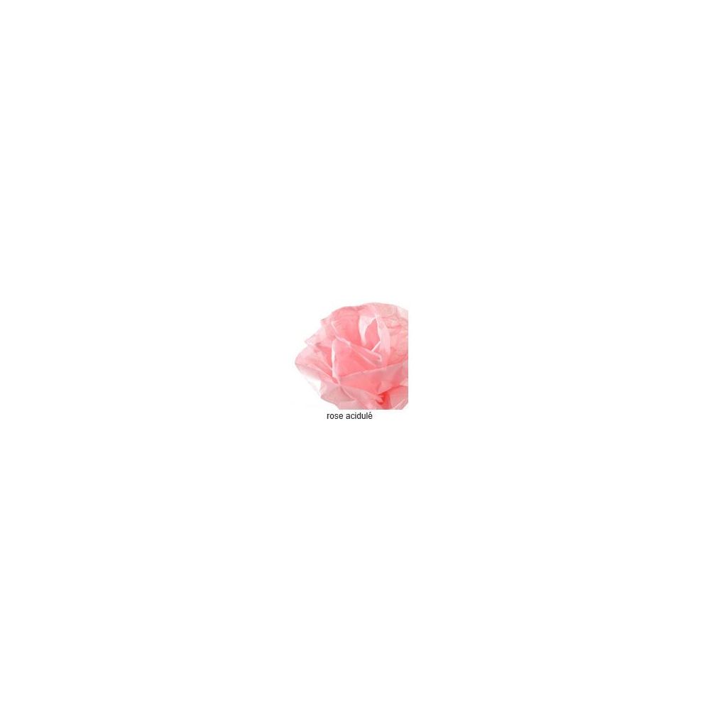 Papier soie en rouleau CANSON 20g - 0.5 x 5m - ROSE ACIDULE