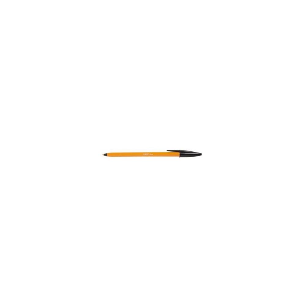 Stylo Bille BIC ORANGE - Pointe Fine 0.7mm - Trait : 0.35mm - NOIR