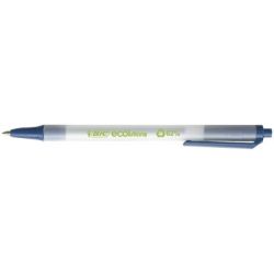 Stylo Bille BIC CLIC STIC ECOLUTIONS Recyclé 1mm - BLEU