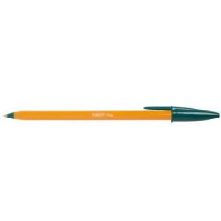 Stylo Bille BIC ORANGE - Pointe Fine 0.7mm - Trait : 0.35mm - VERT