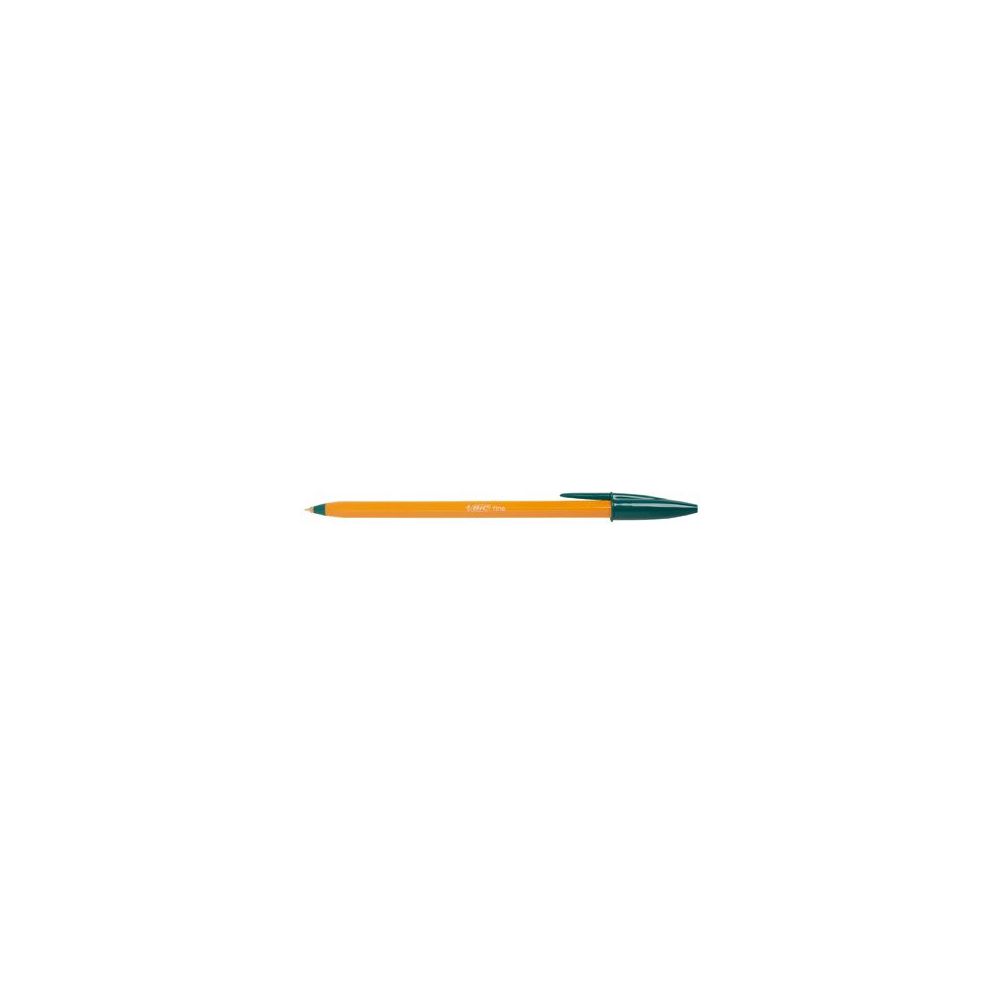 Stylo Bille BIC ORANGE - Pointe Fine 0.7mm - Trait : 0.35mm - VERT