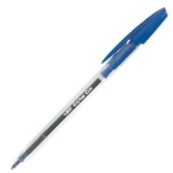 Stylo Bille BIC CRISTAL CLIC - Pointe 1mm - Rétractable - BLEU **NSFP