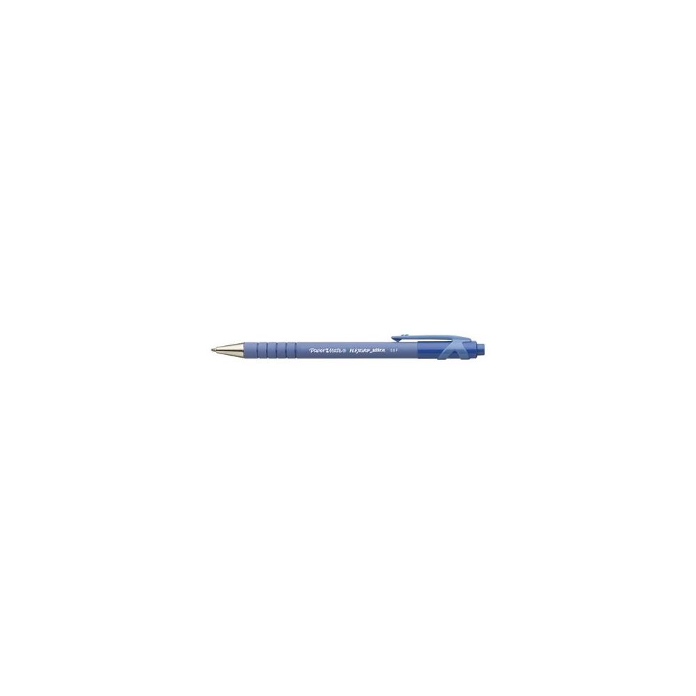 Stylo Bille PAPERMATE FLEXGRIP ULTRA - Trait : 1mm - BLEU