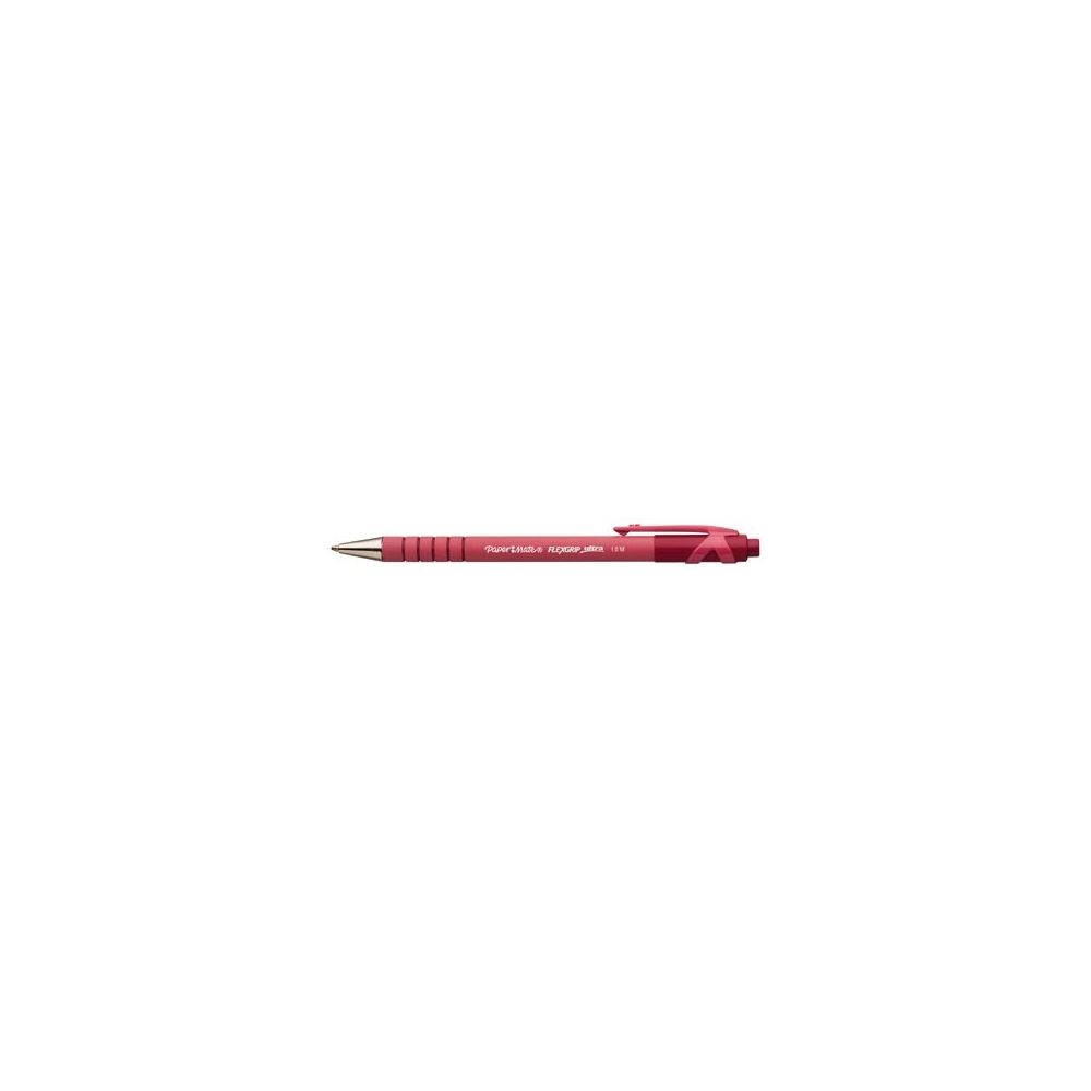 Stylo Bille PAPERMATE FLEXGRIP ULTRA - Trait : 1mm - ROUGE**