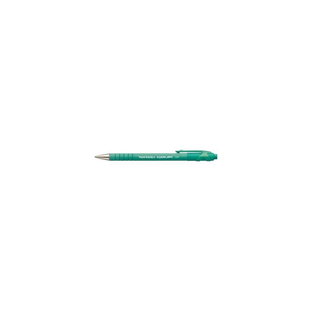 Stylo Bille PAPERMATE FLEXGRIP ULTRA - Trait : 1mm - VERT**