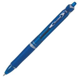 Stylo Bille PILOT Acroball - 1mm - Rétractable - BLEU