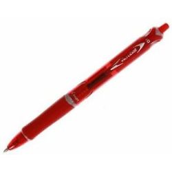 Stylo Bille PILOT Acroball - 1mm - Rétractable - ROUGE