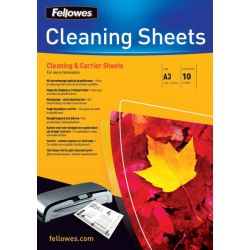 Feuilles de nettoyage pour plastifieuse A4 (10 feuilles)