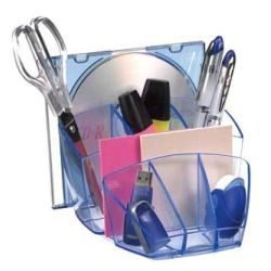 Multipot CEPPRO - Capacité : 40 crayons - 2 CD - 3 case "Vrac" 