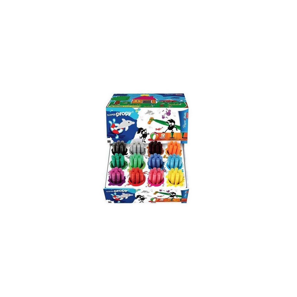Feutre Couleur PAPERMATE lavable Super Propy - Pack 96 coul.ass.