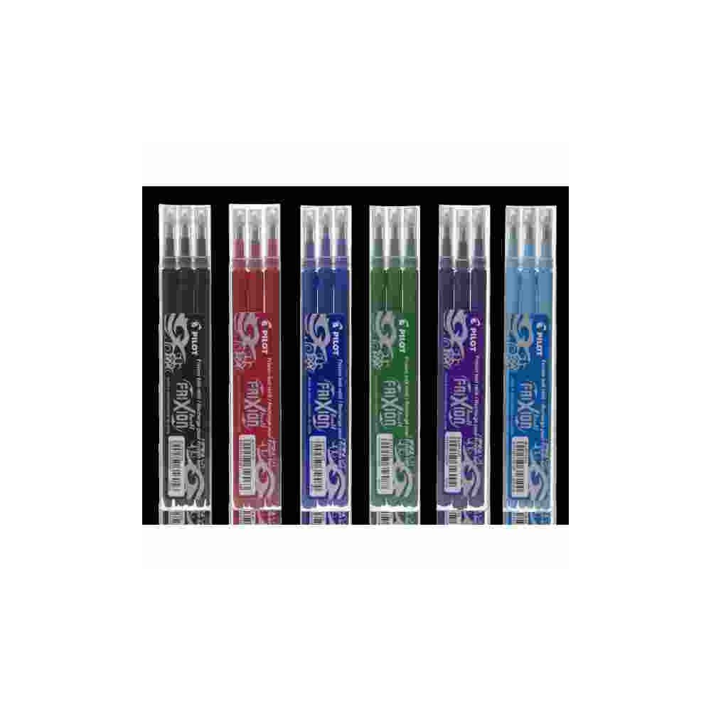 Recharge Roller PILOT Frixion Point 0,5mm - (par 3) - ROSE**