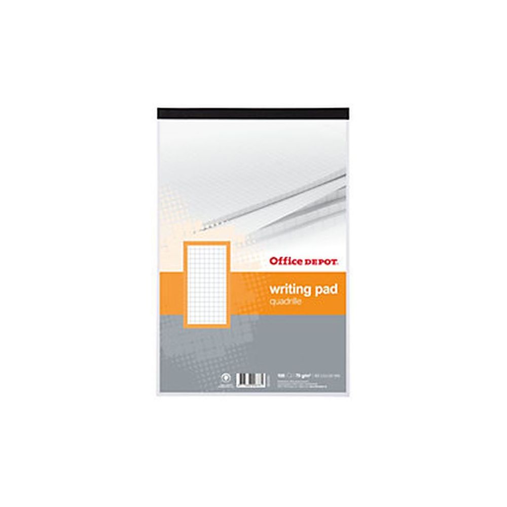 Bloc Bureau A4 5 x 5  - 100 p - 70g - Détachable - OFFICE DEPOT NSF