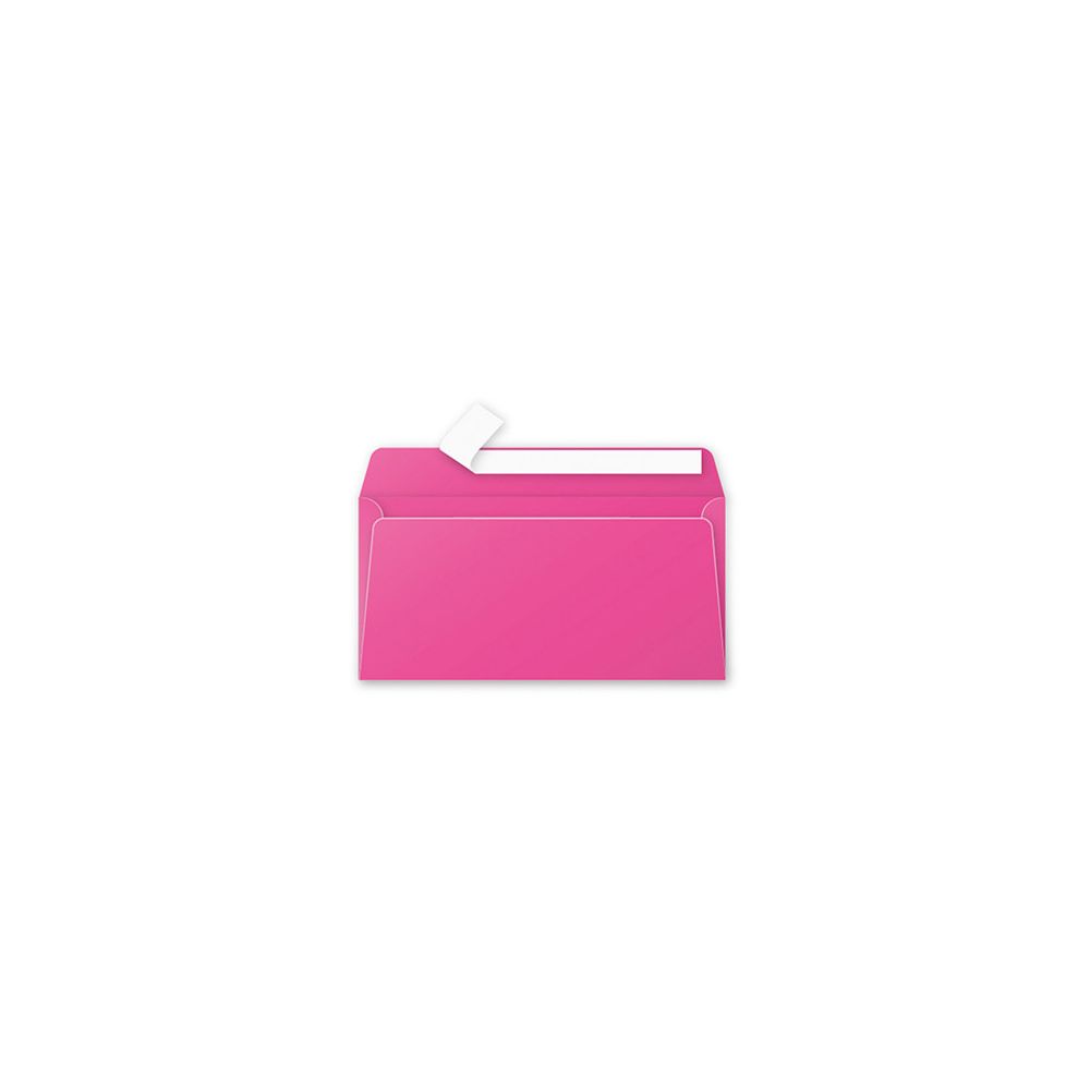 Enveloppe Pollen 110 x220mm - 120g - ROSE FUCHSIA (Paquet de 20)