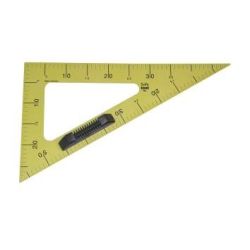 Equerre plastique 60° magnétique tableau WONDAY 50cm Poignée 