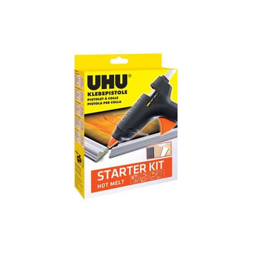 Pistolet à colle UHU Starter Kit - Hot Melt