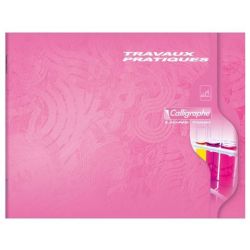 Cahier TP 24x16cm Ligné A l'Italienne 32 p Piqûre 70g CLAIREFON