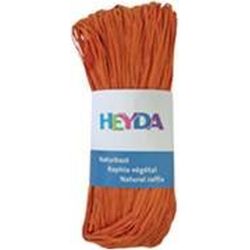 Raphia naturel - Pelote de 50g - ORANGE 