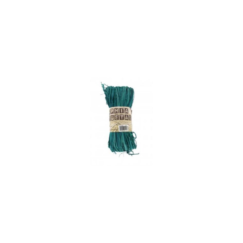 Raphia naturel - Pelote de 50g - VERT FONCE