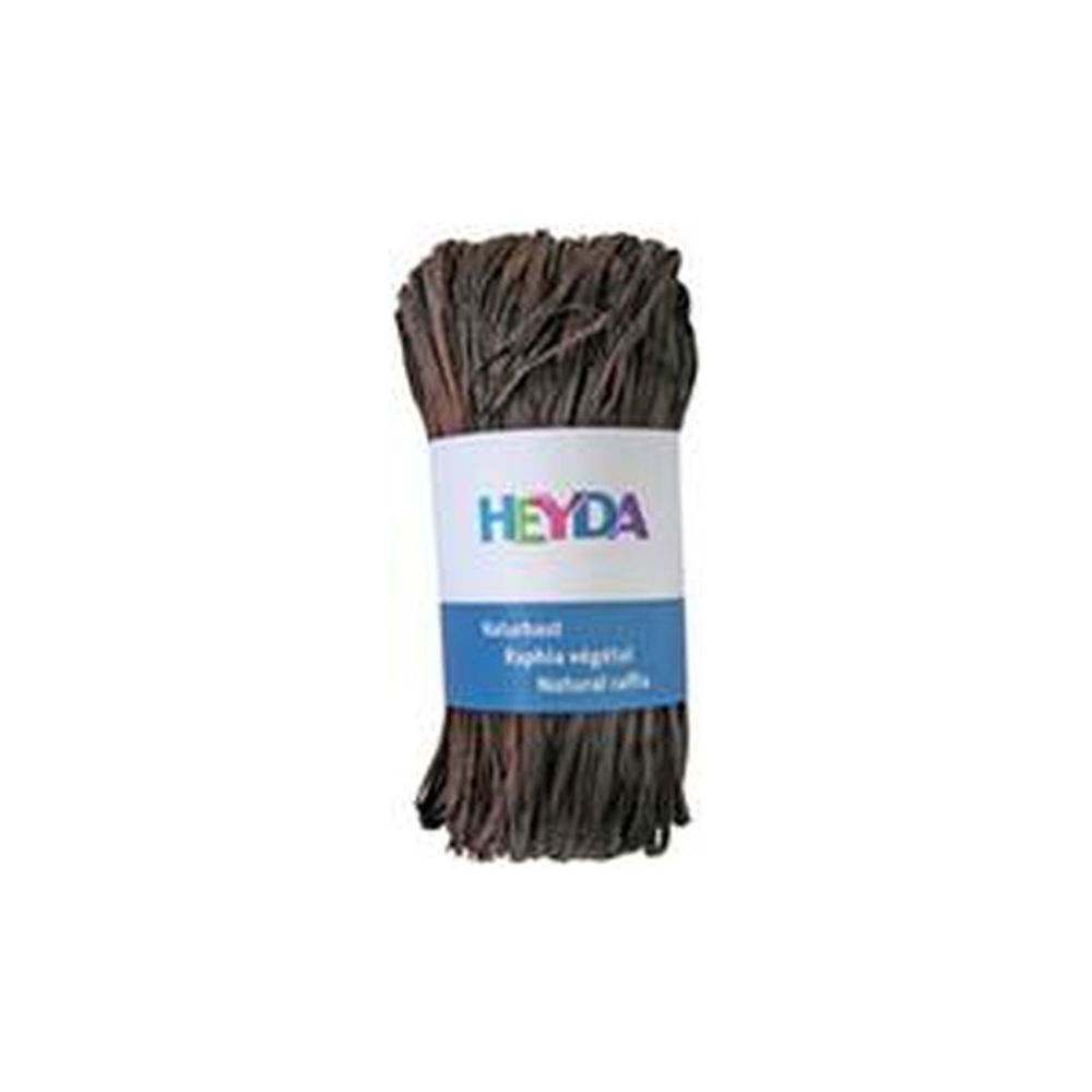 Raphia naturel - Pelote de 50g - MARRON - CLAIREFONTAINE