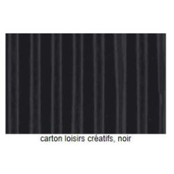 Carton Ondulé - 50 x 70cm - 260g - NOIR