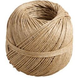 Ficelle de chanvre écru - Pelote de 100 gr - L: 90m
