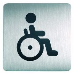Plaque de signalisation pictogramme "Toilette HANDICAPE"**