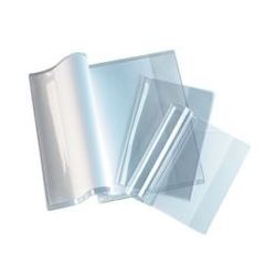 Protege-carnet correspondance PVC ELBA 14,8 x 21cm -15/100ème CRISTAL