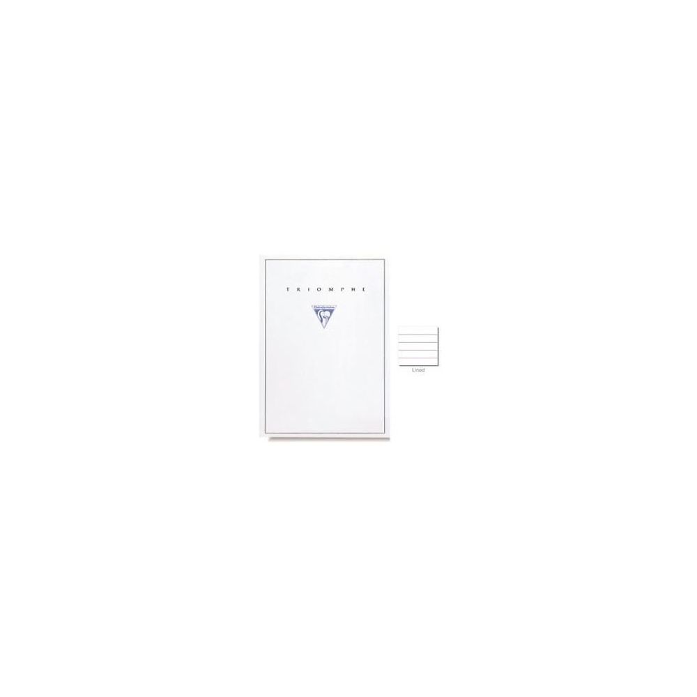 Bloc Corresp. CLAIREFONTAINE - 90g - A4 - 50 feuillets  BLANC LIGNE